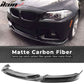 2011-2016 BMW F10 M Sport HM Front Bumper Lip Spoiler Carbon Fiber CF