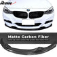 2014-2016 BMW F34 M Sport M-Tech 3D Front Bumper Lip Carbon Fiber CF