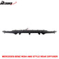 Fits 12-14 Benz W204 C-Class CF Rear Diffuser + C63 Exhaust Tips