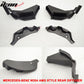 Fits 12-14 Benz W204 C-Class CF Rear Diffuser + C63 Exhaust Tips