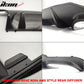 Fits 12-14 Benz W204 C-Class CF Rear Diffuser + C63 Exhaust Tips