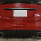 2012-2014 Mercedes W204 C-Class Rear Bumper Diffuser ABS