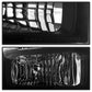 SPYDER Xtune Ford F250/350/450 Super Duty 05-07 Crystal Headlights Black Smoked HD-JH-FS05-AM-BSM 9030444