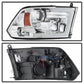 Spyder 09-16 Dodge Ram 1500 V2 Projector Headlights - Halogen - DRL - Chrome (PRO-YD-DR09V2-LBDRL-C) 5084828