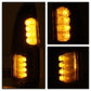 SPYDER xTune Ford Superduty F250-F650 03-07 Amber LED Mirror Signal Lens - Smoke ACC-LED-FDSD99-MR-SM 9924729