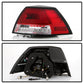 Spyder Pontiac G8 08-09 Version 2 Light Bar LED Tail Lights - Red Clear- ALT-YD-PG808V2-LB-RC 5086075