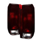 SPYDER Xtune Ford Bronco F150 F250 F350 F450 92-96 OE Style Tail Lights Red Smoked ALT-JH-FB92-OE-RSM 9030567
