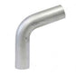 HPS Performance Products HPS 2-1/4" OD 70 Degree Bend 6061 Aluminum Elbow Pipe Tubing 16 Gauge w/ 3" CLR