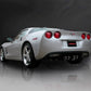Corsa Performance Polished Sport Axle-Back Exhaust 05-08 Chevrolet Corvette C6 6.0L V8