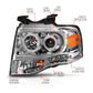 Anzo 2007-2014 Ford Expedition Projector Headlights Chrome