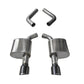 Corsa 15-19 Dodge Charger 6.4L/17-19 Dodge Charger 5.7L Black Sport AxleBack Exhaust w/4.5in Tips 21019BLK