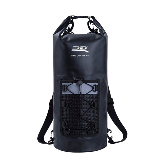 3D MAXpider Roll-Top Dry Bag Backpack - Black 6117-09