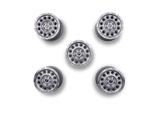 Ford Racing 2021+ Bronco 17x8in Silver Wheel Kit M-1007K-P178S
