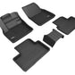 3D MAXpider 2019-2021 Volvo XC40 Kagu 1st & 2nd Row Floormat - Black L1VV03001509