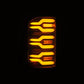 AlphaRex 19-21 Dodge Ram 1500 Luxx-Series LED Tail Lights Black w/Activ Light/Seq Signal 640040 *Discontinued