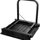 Great Day Truck N' Buddy Folding Tailgate Step/Seat Platform for Work Flatbed Trucks and Equipment Trailers - 300 lbs Weight Capacity - Black Powder-Coated Finish, TNB2000B