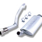 Borla 00-06 Jeep Wrangler Sport/SE/X/Rubicon Sahara 2.5L/4cyl 4.0L/6cyl SS Catback Exhaust 14924