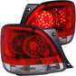 Anzo 1998-2005 Lexus Gs300 LED Tail lights Red/Clear