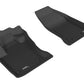 3D MAXpider 2015-2019 Fiat 500X Kagu 1st Row Floormat - Black L1FA00511509