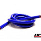 HPS 1/2" ID Blue High Temp Reinforced Silicone Heater Hose Tubing, 13mm ID