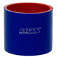 HPS 3" ID, 6" Length, Silicone Straight Coupler Hose, High Temp 4-ply Reinforced, 76mm ID, Blue