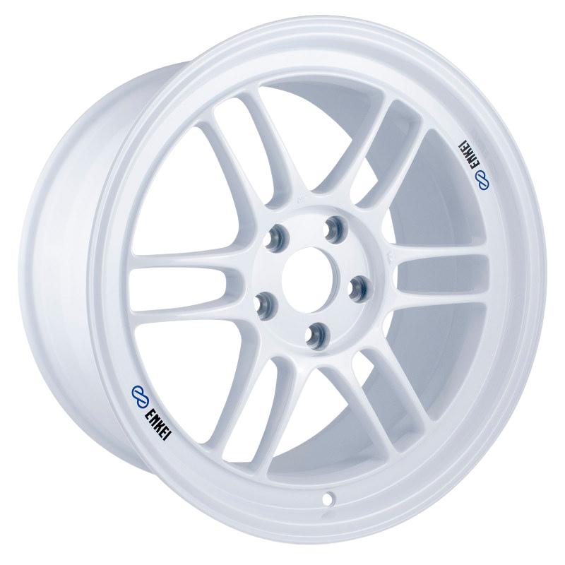 Enkei RPF1 18x9.5 5x114.3 38mm Offset 73mm Center Bore Vanquish White Wheel