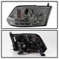 Spyder Dodge Ram 13-15 Projector Headlights Light Bar DRL Smoke PRO-YD-DR13-LBDRL-SM 5081735
