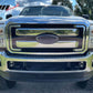 2011-2016 Ford F-250 OE Style Chrome Front Bumper Upper Grille ABS