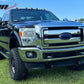 2011-2016 Ford F-250 OE Style Chrome Front Bumper Upper Grille ABS
