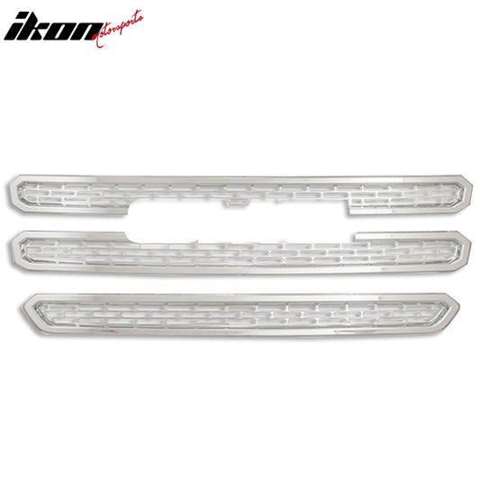 2016-2017 GMC Terrain Chrome Front Bumper Hood Upper Insert Grille ABS
