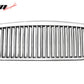 2006-2008 Ram 1500/2500/3500 Vertical Style Upper Grille Chrome ABS