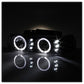SPYDER xTune Chevy Silverado 1500/2500 99-02 Bumper Projector Headlights - LED - Black PRO-JH-CSIL99-SET-BK 9036781