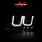 Anzo 2004-2008 Ford F-150 Projector Headlights w/ U-Bar Black