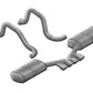 Corsa Performance 97-04 Chevrolet Corvette C5 Z06 5.7L V8 Polished Sport Axle-Back Exhau