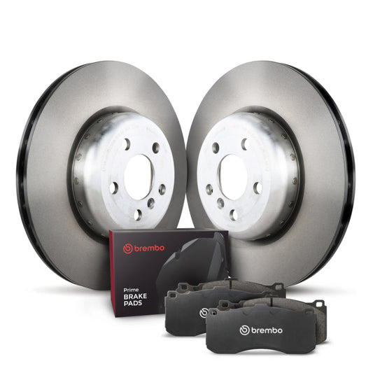Brembo OE 10-17 BMW 535i GT/11-17 535i GT xDrive/11-15 740i/2015 740Ld xDrive Rear Disc Brake Kit KT04506