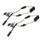 AlphaRex 19-22 Dodge Ram 2500/3500 Stock LED Tail Light to AlphaRex Tail Light Converters - Pair 640013 *Discontinued