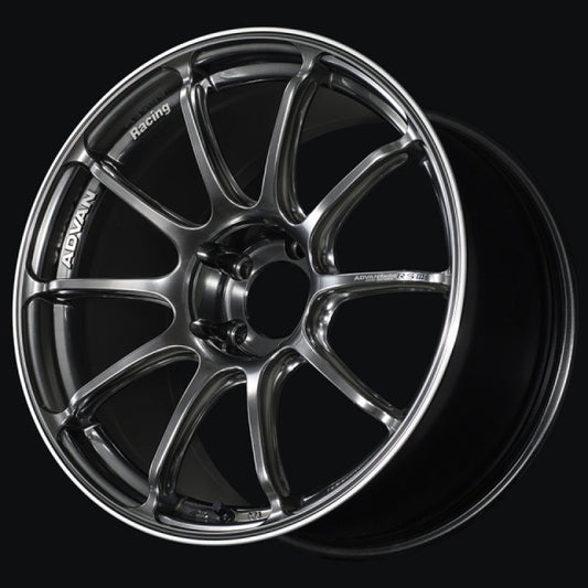 Advan RSIII 18x8.5 +35mm 5-120 Racing Hyper Black & Ring Wheel YA38H35WHBR