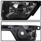 SPYDER Xtune Ford F150 09-14 Projector Headlights Halogen Model Only LED Halo Black PRO-JH-FF15009-CFB-BK 9032226