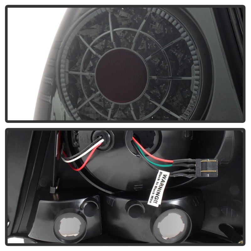 Spyder 01-03 Lexus IS300 LED Tail Lights w/Inner Trunk Lights - Smoke (ALT-YD-LIS300-LED-SET-SM) 5085054