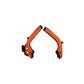 Acerbis 16-19 KTM 125-450 SX/SX-F/XC-F/XC/XC-W/EXC-F/ Husq Frame Guards- X-Grip - Black/16 Orange 2449535229