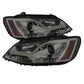 Spyder Volkswagen Jetta 11-14 Projector Headlights Halogen Light Tube DRL Smke PRO-YD-VJ11-LTDRL-SM 5073655