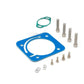 BLOX Racing Honda B/D/H/F Series Engines 76mm Silver Billet Throttle Body V2 BXIM-00205-SI-V2