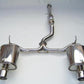 Invidia [00-09 Honda S2000] Rolled Dual Stainless Tips Q300 Cat Back Exhaust
