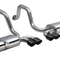 Corsa Performance 97-04 Chevrolet Corvette C5 Z06 5.7L V8 Black Sport Axle-Back Exhaust