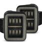 AlphaRex 19-24 Jeep Gladiator JT Nova-Series Prismatic LED Tail Lights - Alpha-Black 602050 *Discontinued