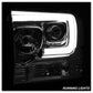 Spyder 05-07 Ford F250/350/450 SD Ver 2 Proj Headlights - Light Bar DRL - Black PRO-YD-FS05V2-LB-C 5084682