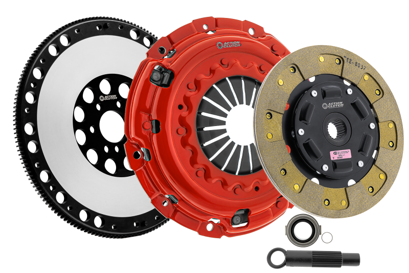 Action Clutch 1988 Honda Civic 1.5L/1.6L (D15/D16) Stage 2 Clutch Kit (1KS) w/Lightened Flywheel ACR-0616-21TFW