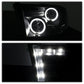 Spyder Dodge Ram 1500 09-14 Projector Headlights Halogen- LED Halo LED - Blk Smke PRO-YD-DR09-HL-BSM 5078407