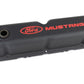Ford Racing Ford Mustang Logo Black Crinkle Valve Cover 302-101