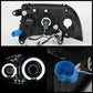 Spyder Dodge Dakota 97-04/Durango 98-03 1PC Projector Headlights LED Halo LED Chrm PRO-YD-DDAK97-C 5009791